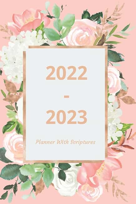 2022-2023 Planner With Scriptures