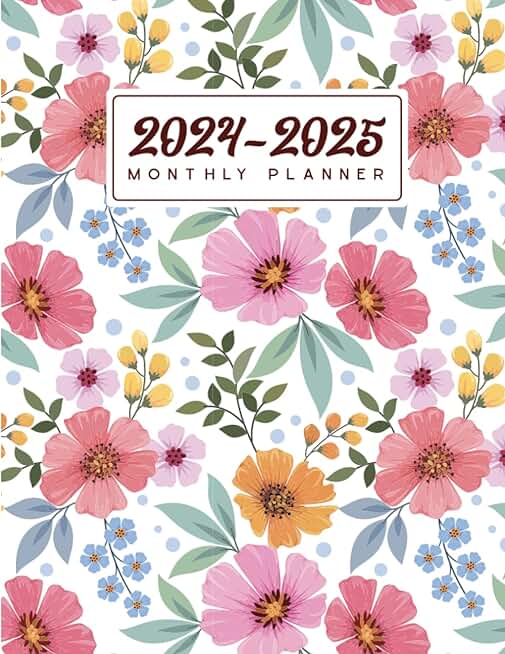 2024-2025 Monthly Planner