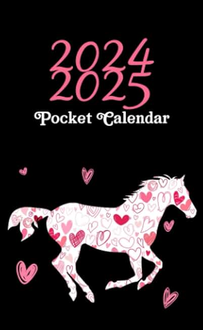 2024-2025 Pocket Calendar For Purse