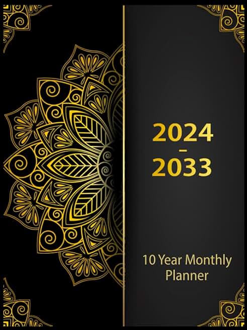 2024-2033 Monthly Planner