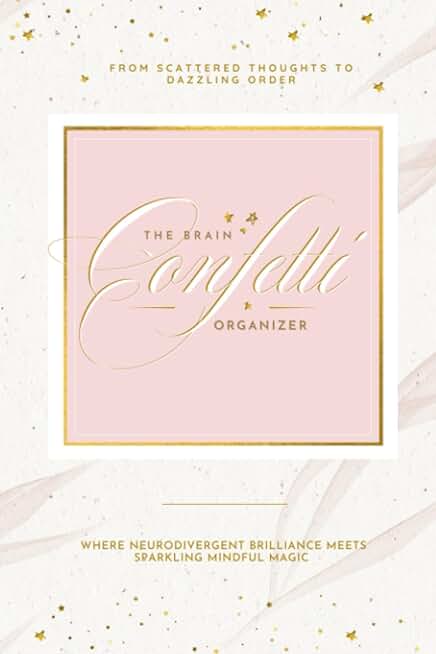 Brain Confetti Organizer - Enchanted Blush