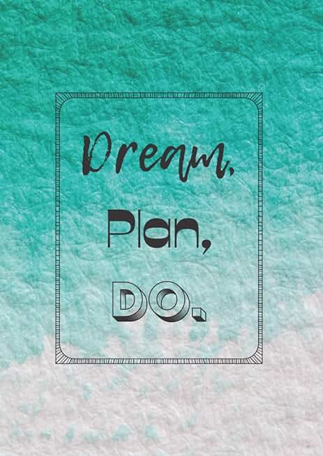 Dream, Plan, Do Notebook