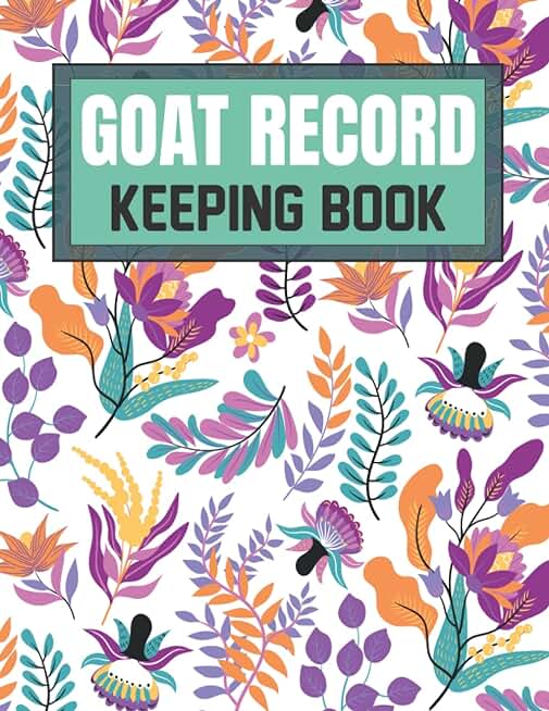 Goat Record Keeping Book