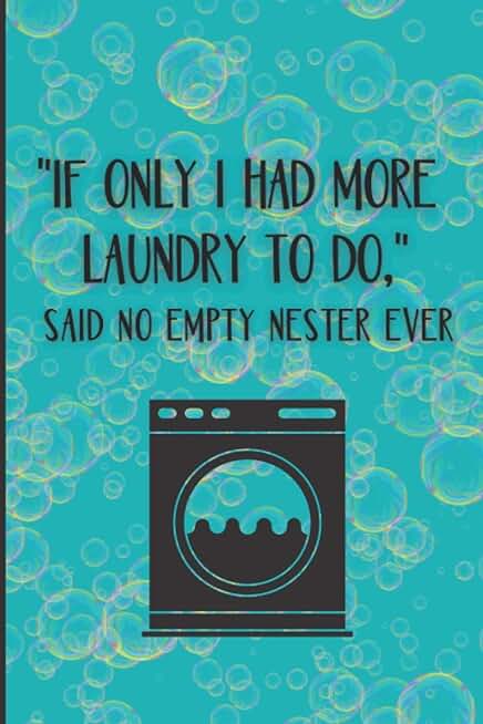 "If Only I had More Laundry To Do," Said No Empty Nester Ever