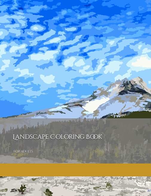 Landscape Coloring Book