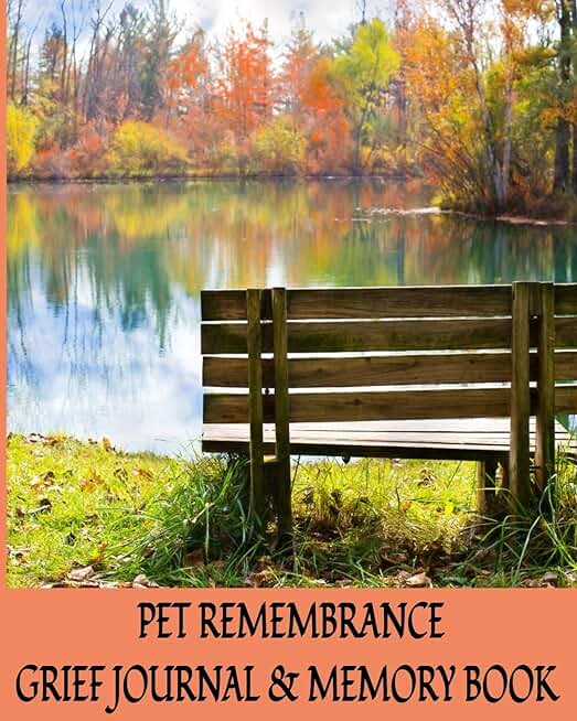 Pet Remembrance Grief Journal and Memory Book