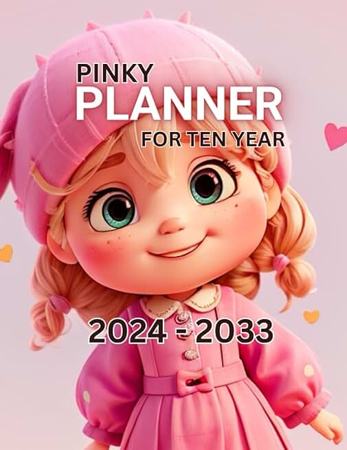 PINKY PLANNER FOR TEN YEAR