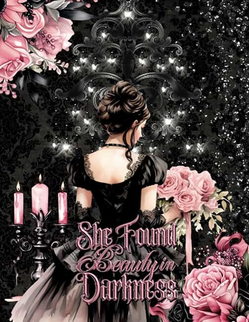 She Found Beauty in Darkness Undated Weekly and Monthly Planner for 12 months