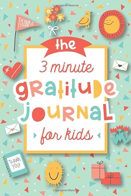 The 3 Minute Gratitude Journal for Kids