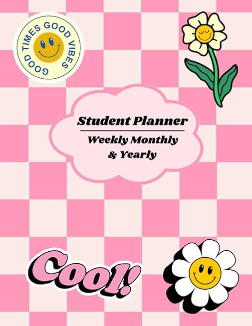 Undated Student Planner and Organizer