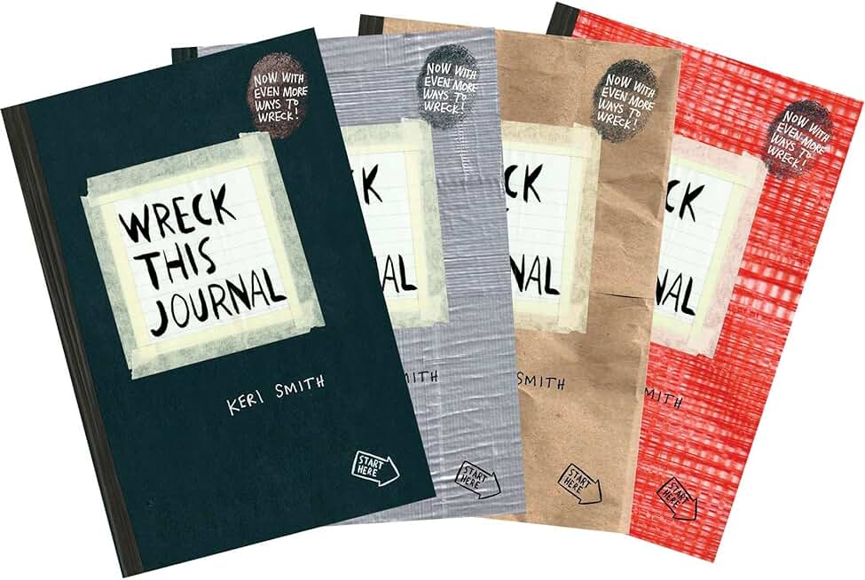 Wreck This Journal (4 Volume Set)